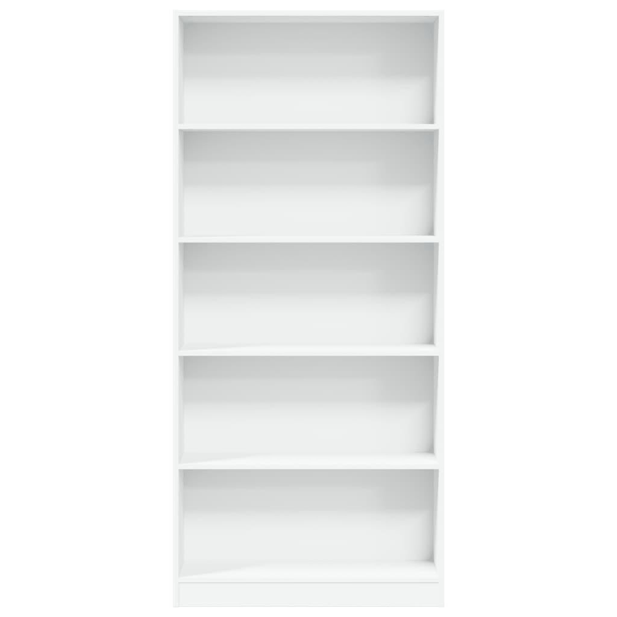 Voir la diapositive 4 : VIDAXL Bibliotheque blanc 80x24x176 cm bois d'ingenierie