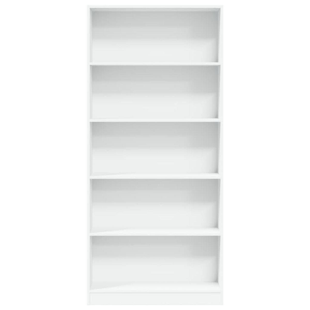 VIDAXL Bibliotheque blanc 80x24x176 cm bois d'ingenierie
