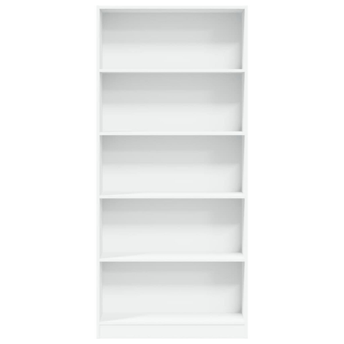 VIDAXL Bibliotheque blanc 80x24x176 cm bois d'ingenierie