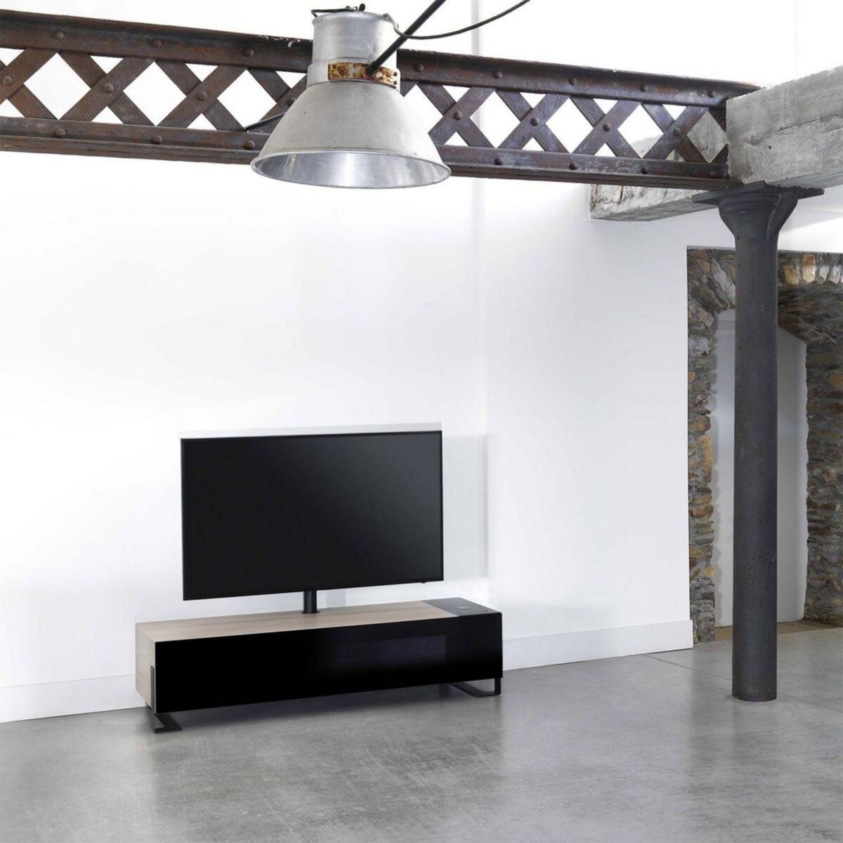 Erard Support mural TV Colonne L/XL pour écrans de 40'' à 85''