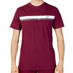 SERGIO TACCHINI T-shirt  Homme Sergio Tacchini Stripe A. Coloris disponibles : Rouge