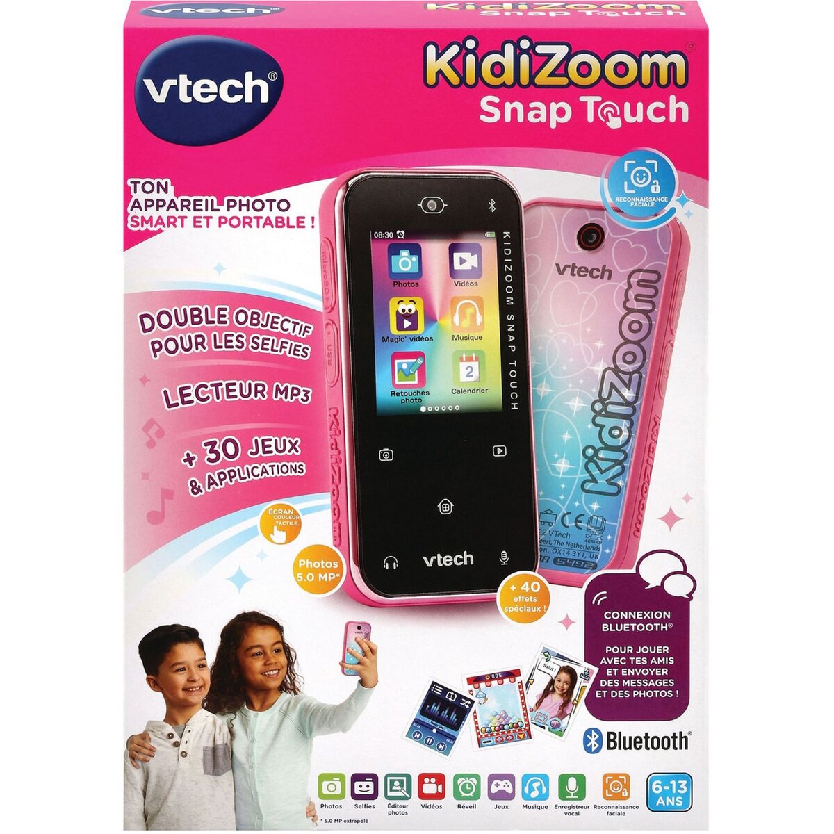 VTECH Kidizoom Snap Touch Rose