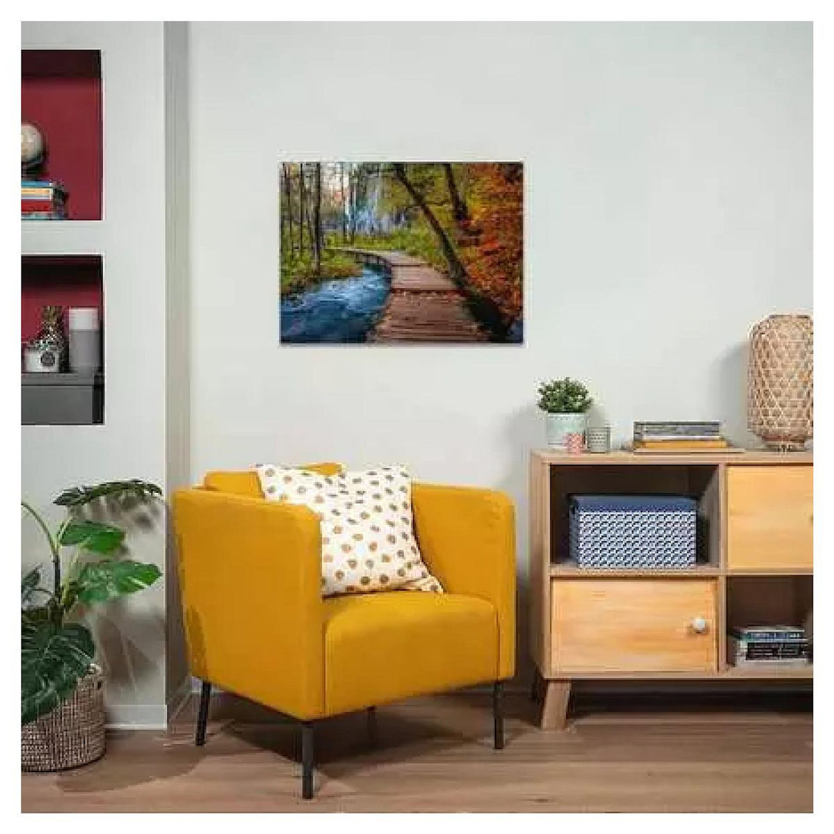 RAVENSBURGER Puzzle 1000 pièces - Chemin boisé d'Automne