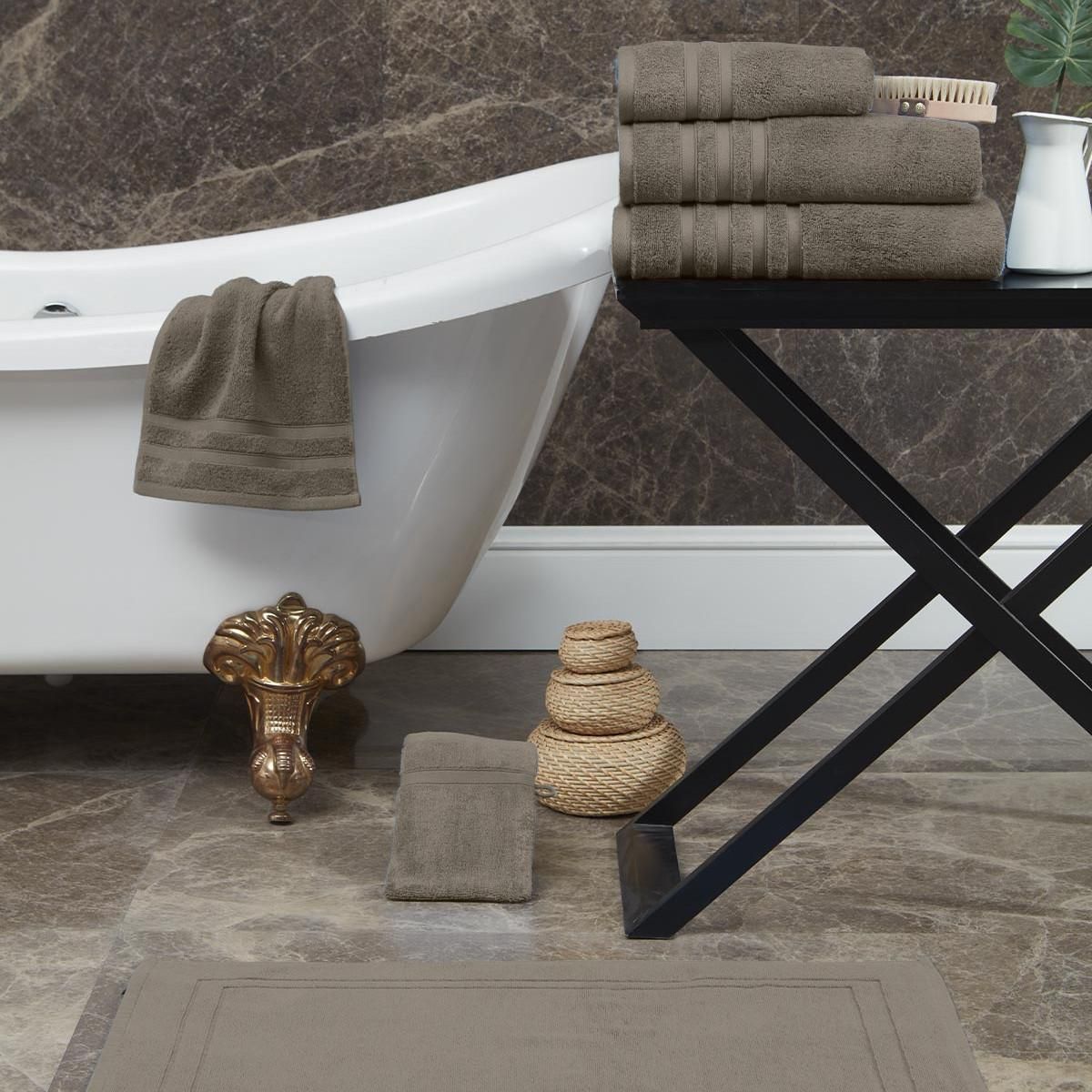 Sensei Maison Serviette de toilette 600 g/m² SENSILK - 50x100 cm