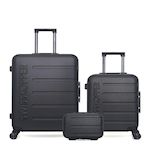 SWISS KOPPER SWISS KOPPER - LOT DE 3 - Valises grand format, cabine et vanity AIGLE. Coloris disponibles : Beige, Rouge, Bleu, Vert