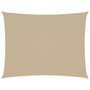Voir la diapositive 2 : VIDAXL Voile de parasol tissu oxford rectangulaire 2x3,5 m beige