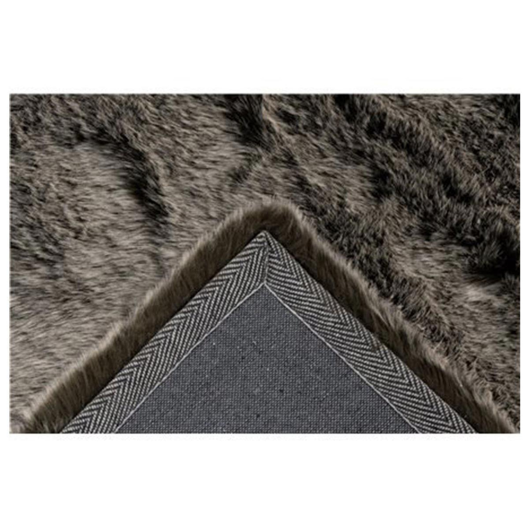 Voir la diapositive 3 : Paris Prix Tapis imitation fourrure à poils longs  tender  vert