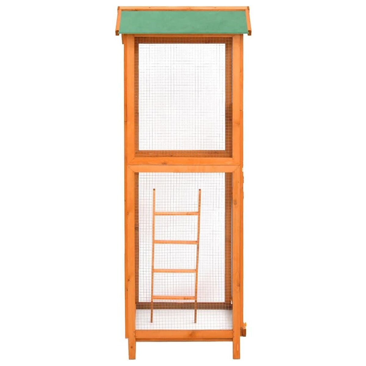 VIDAXL Cage a oiseaux 68x62x166 cm bois de sapin massif