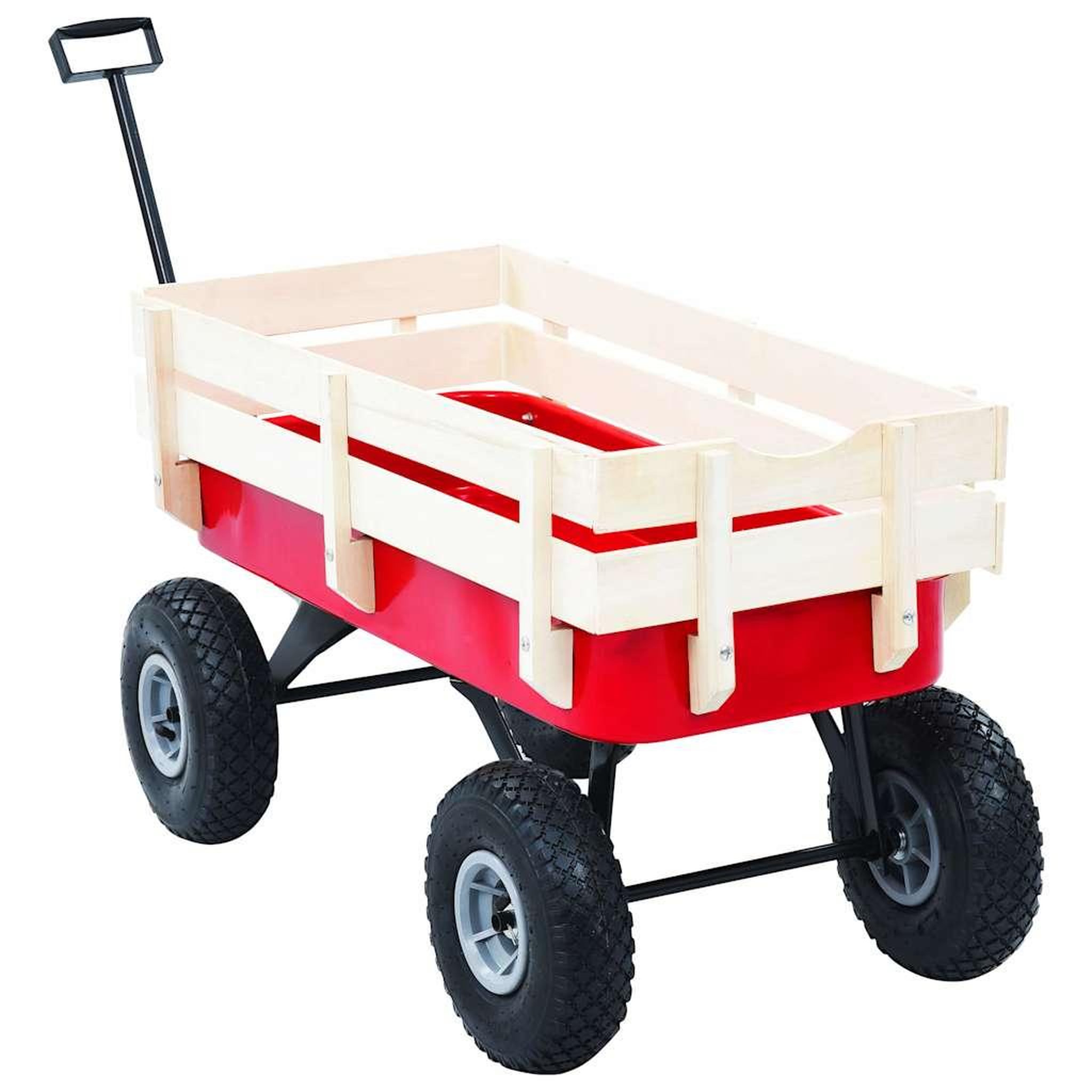 Voir la diapositive 4 : VIDAXL Chariot a main 150 kg rouge