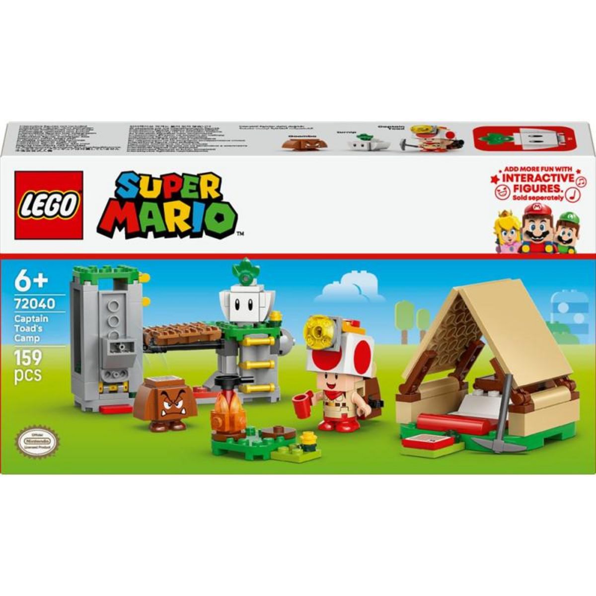 LEGO LEGO® Super Mario™ 72040 Campement du capitaine Toad
