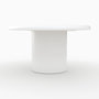 Voir la diapositive 5 : Rendez vous déco Table basse ronde en béton blanc cassé-Lulli
