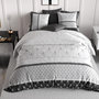 Voir la diapositive 3 : ATELIER DU COTON Parure De Couette 100%coton 57fils/cm2 - Casta