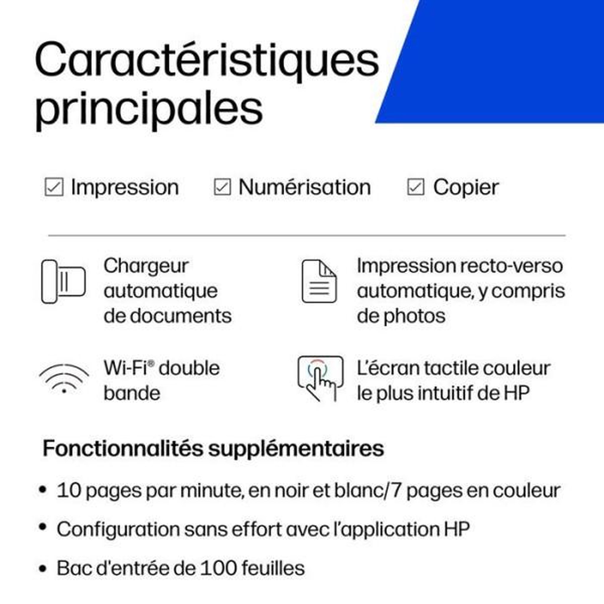 Voir la diapositive 2 : HP Imprimante tout-en-un HP Envy 6530 Jet d'encre couleur - Copie Scan - Recto verso automatique