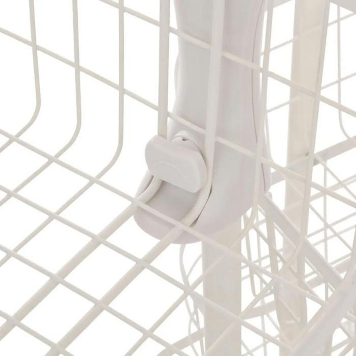 FIVE Desserte 5 Paniers Rotatifs  Balm  93cm Blanc