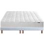 Voir la diapositive 1 : IDLITERIE Ensemble literie : matelas à ressorts ODYSSEE et mémoire de forme avec sommier - Qualité française