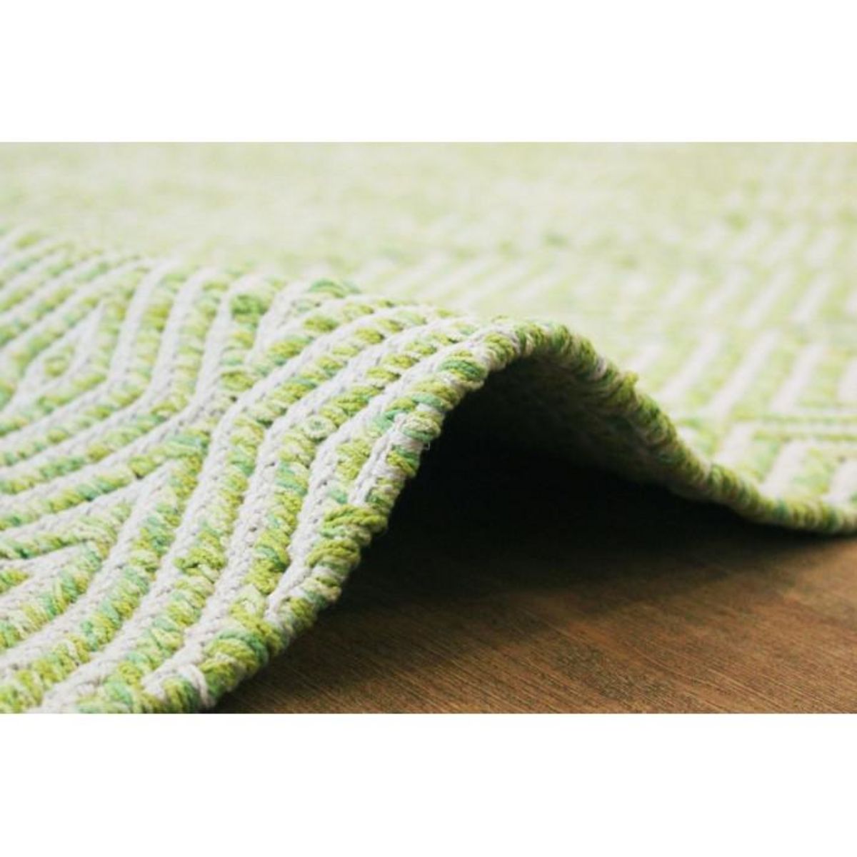 Paris Prix Tapis Géométrique Fait Main  Aperitif  Vert