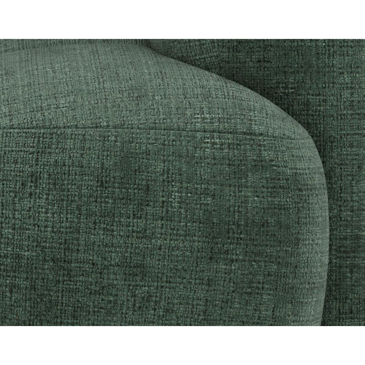 LISA DESIGN Grace - module d'assise gauche en velours texturé