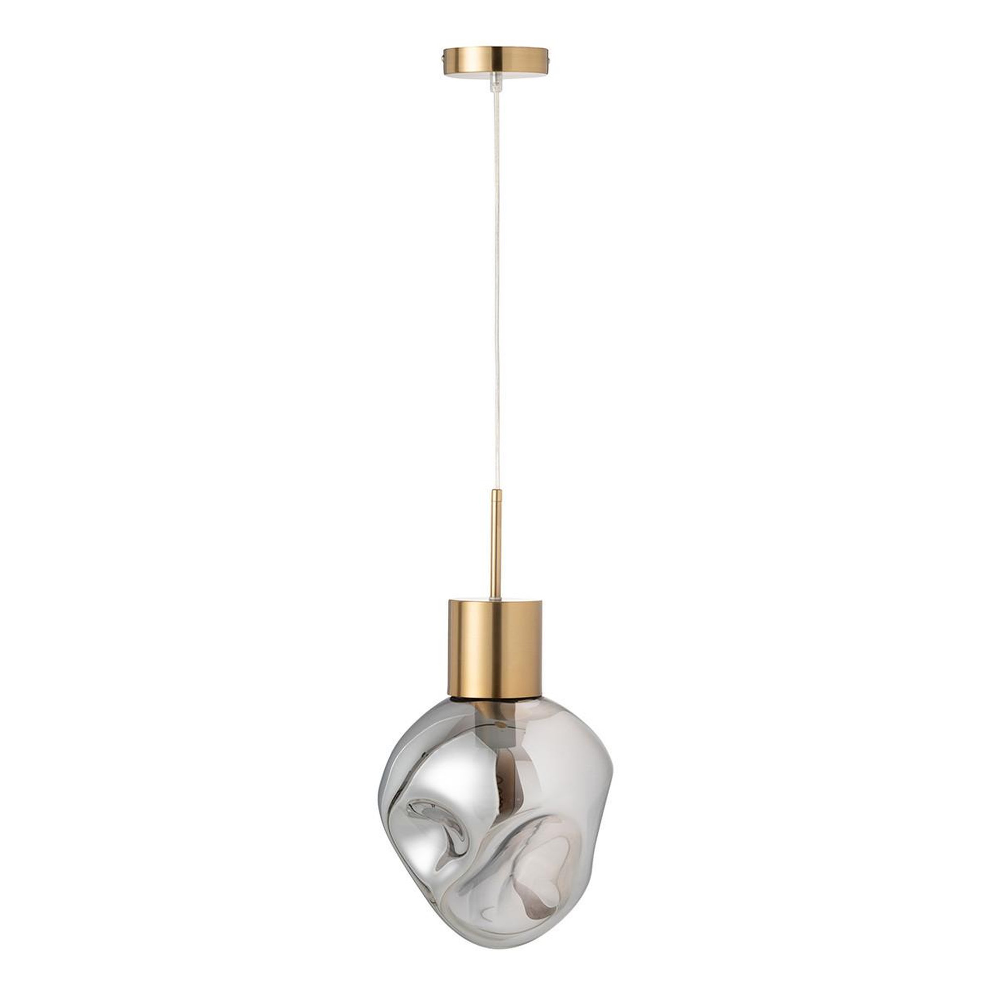 J-LINE Lampe suspension design  kerri  160cm gris