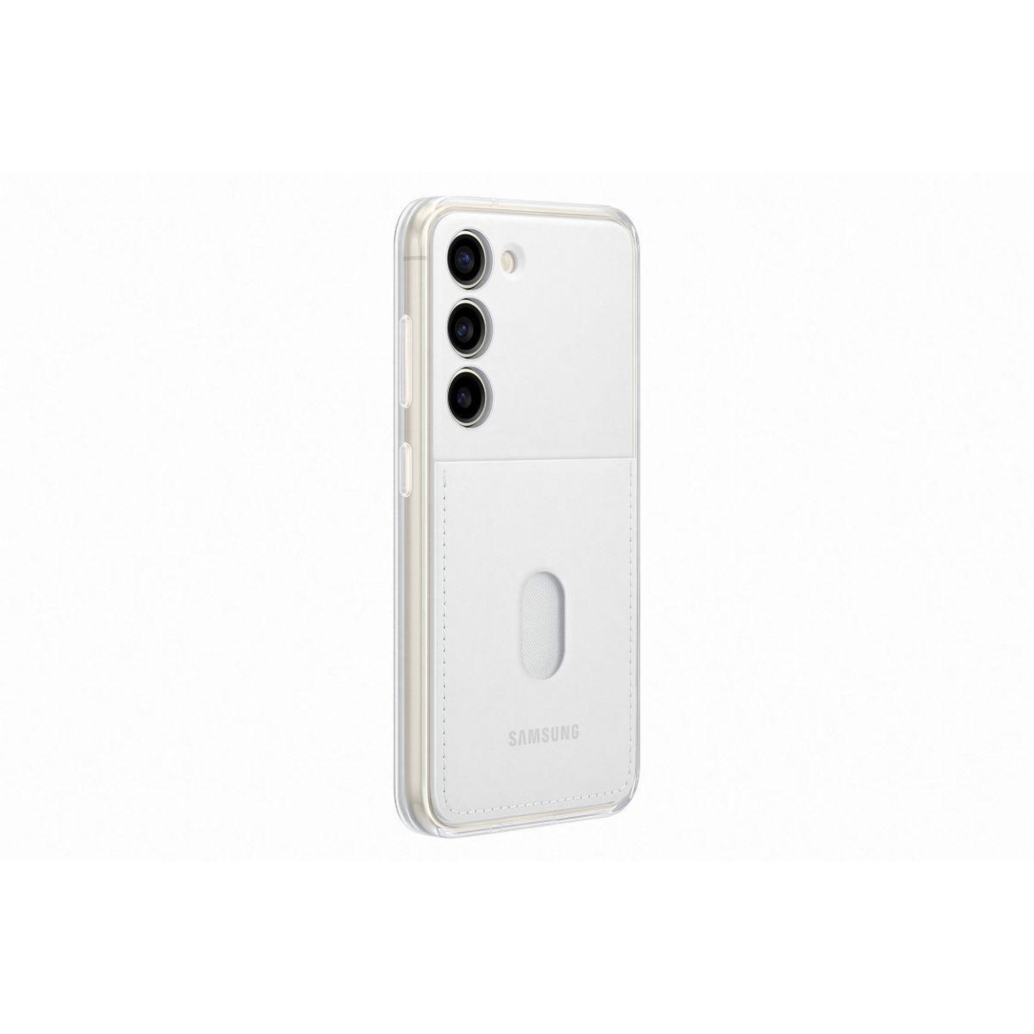 Voir la diapositive 2 : Samsung Coque coque avec cadran renforce s23 blan