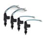Voir la diapositive 3 : VIDAXL Verrouillage central de portiere auto 2 cles et 4 moteurs 12 V