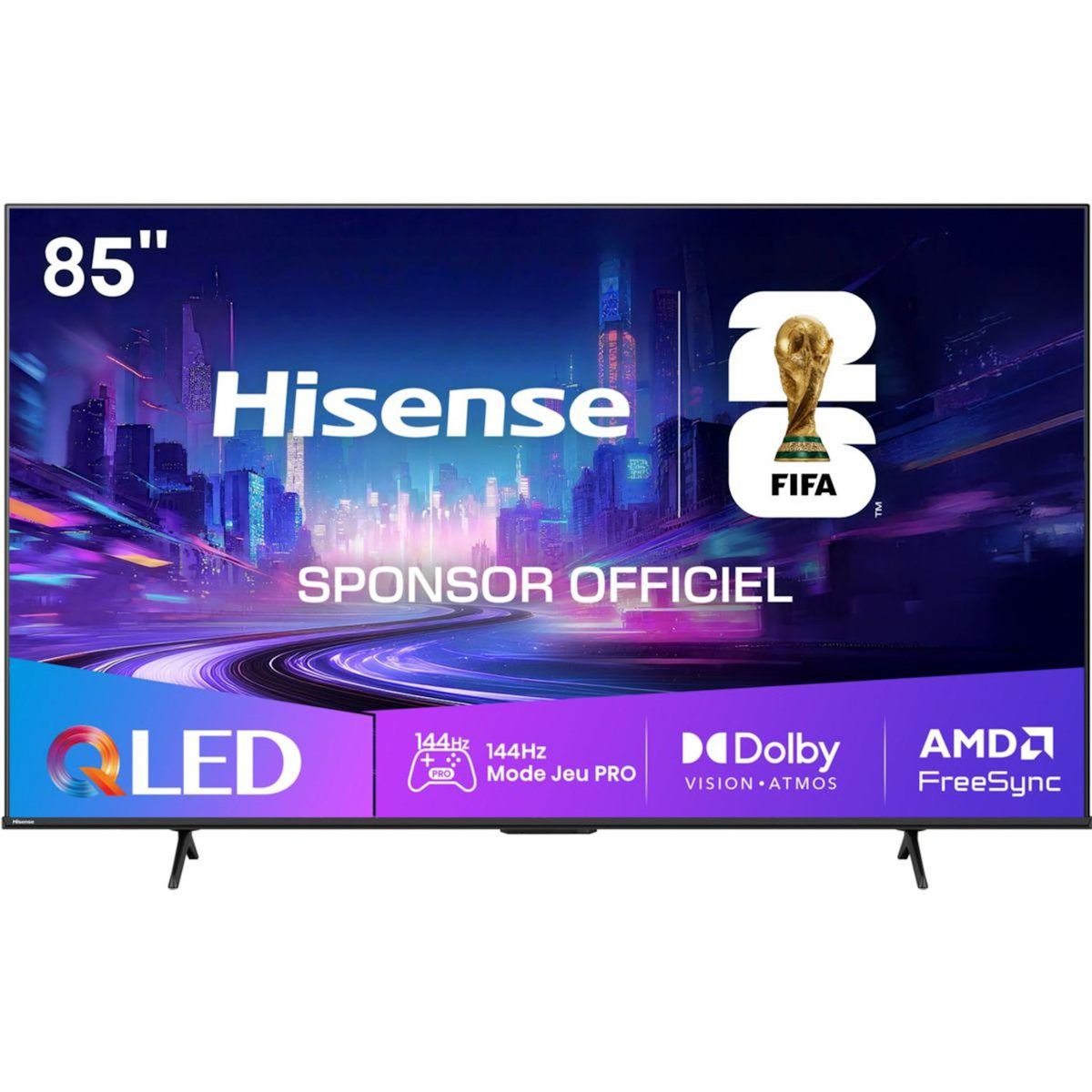 Hisense TV QLED 85E7Q PRO 2025-85 pouces (215cm)