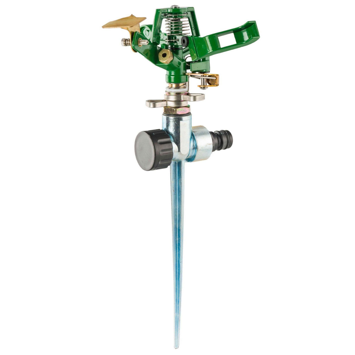 RAIN Arroseur circulaire tête métal sur pic