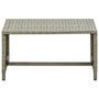 Voir la diapositive 2 : VIDAXL Table basse beige 70x40x38 cm resine tressee