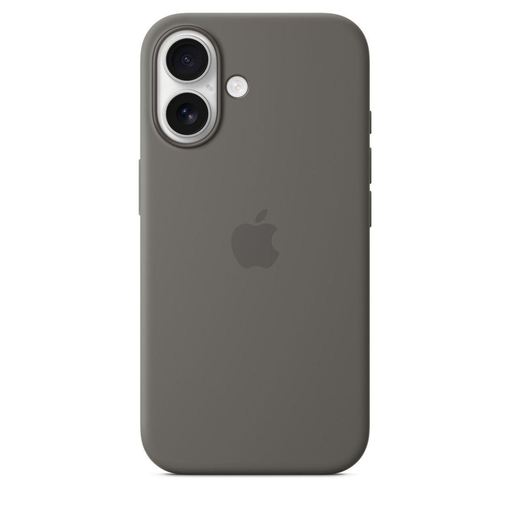 Voir la diapositive 4 : APPLE Coque iPhone 16 MagSafe Gris sidéral Silicone