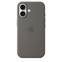 Voir la diapositive 4 : APPLE Coque iPhone 16 MagSafe Gris sidéral Silicone