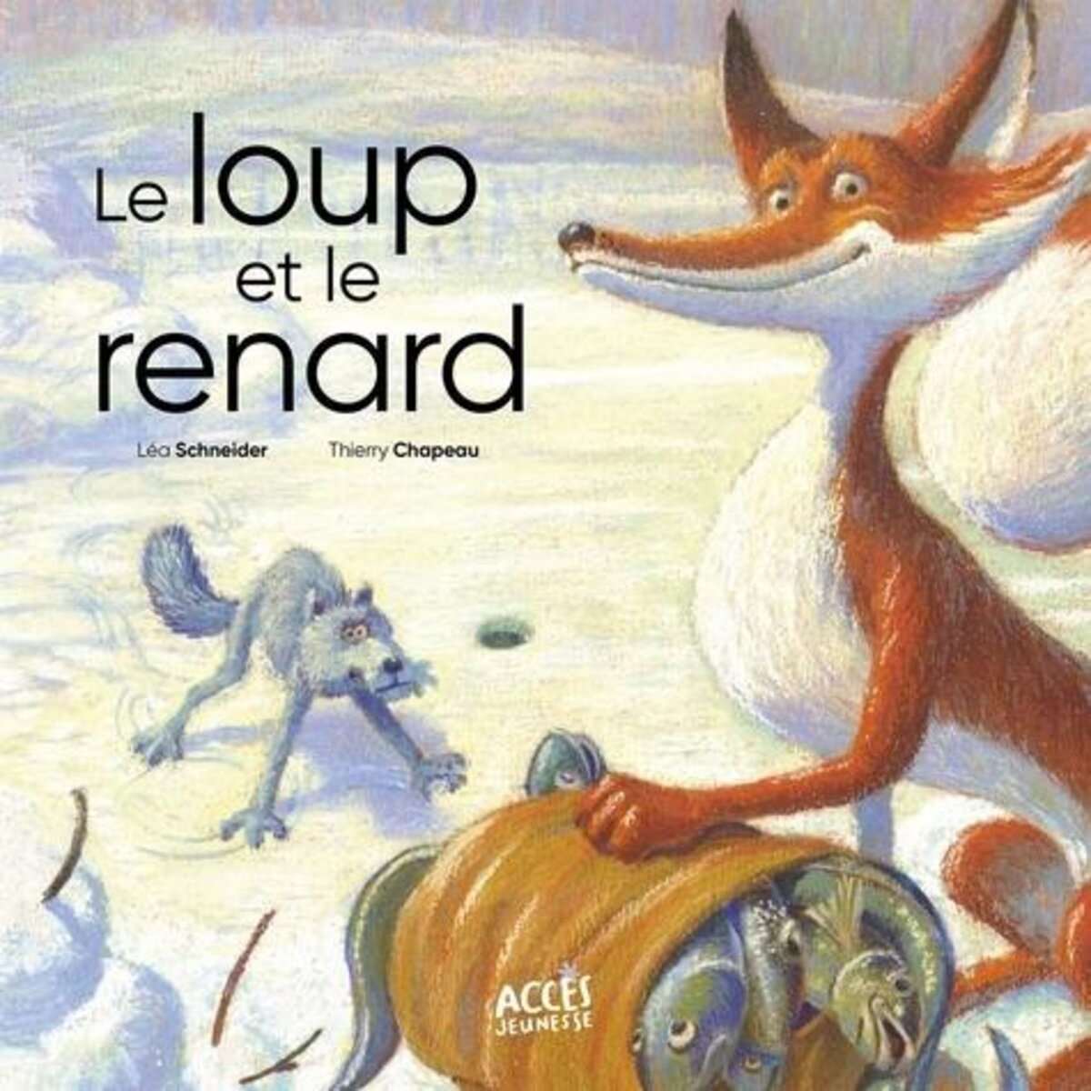  LE LOUP ET LE RENARD, Schneider Léa