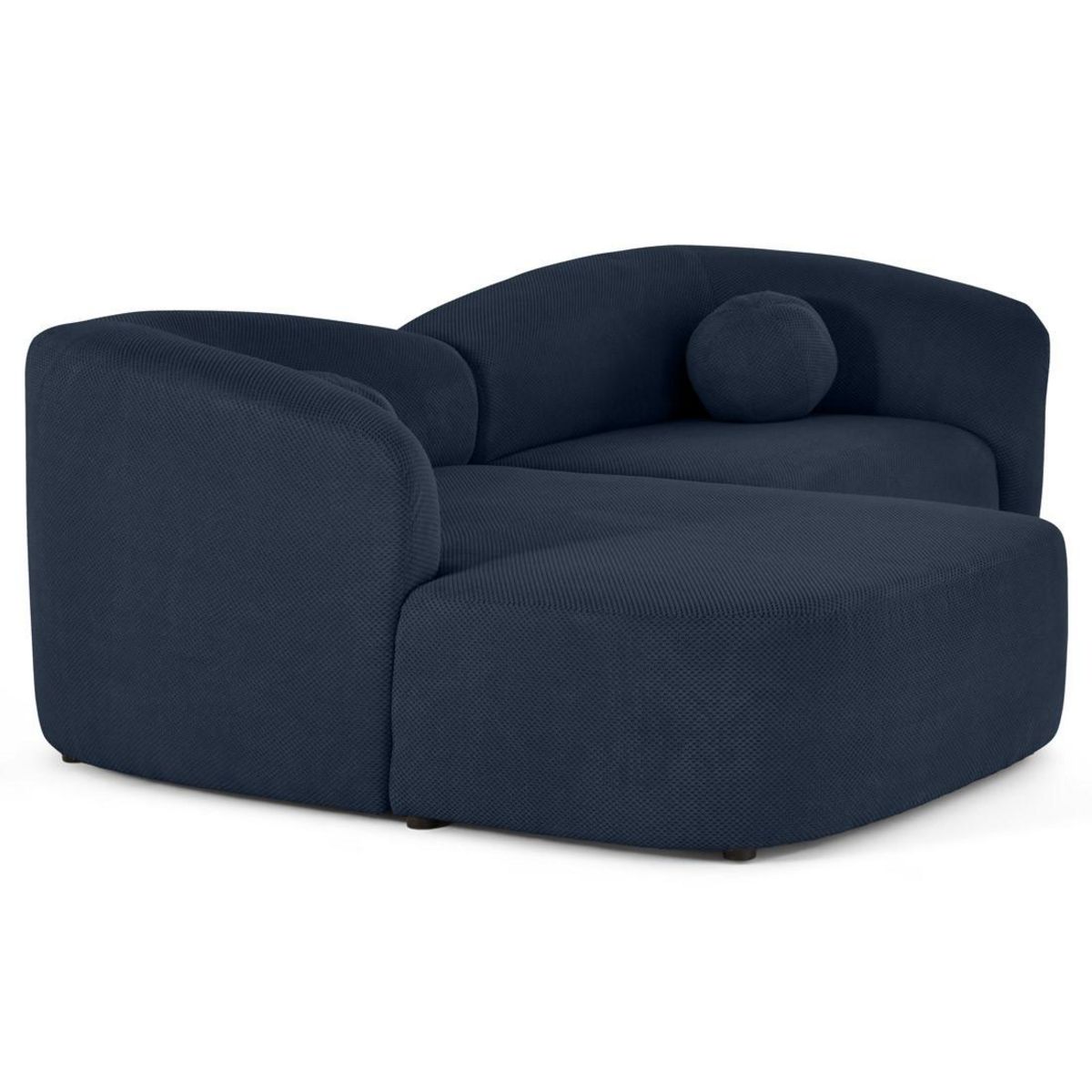 LISA DESIGN Charles - canapé d'angle gauche 4 places en velours texturé