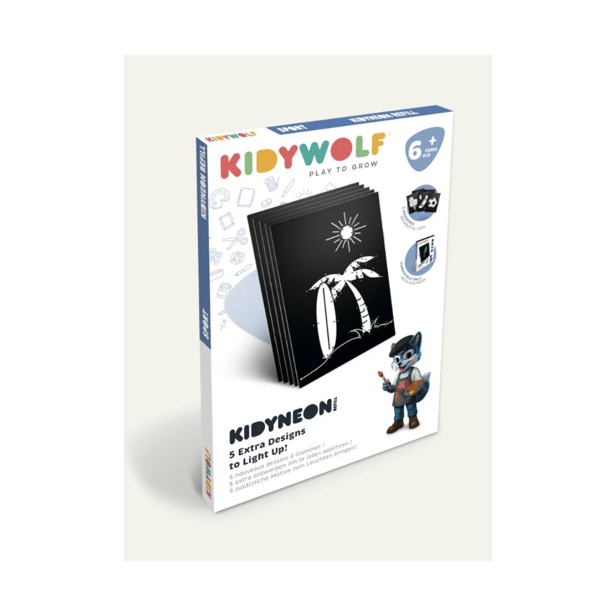 Voir la diapositive 2 : KIDYWOLF Recharge pour Kidyneon - Sport -
