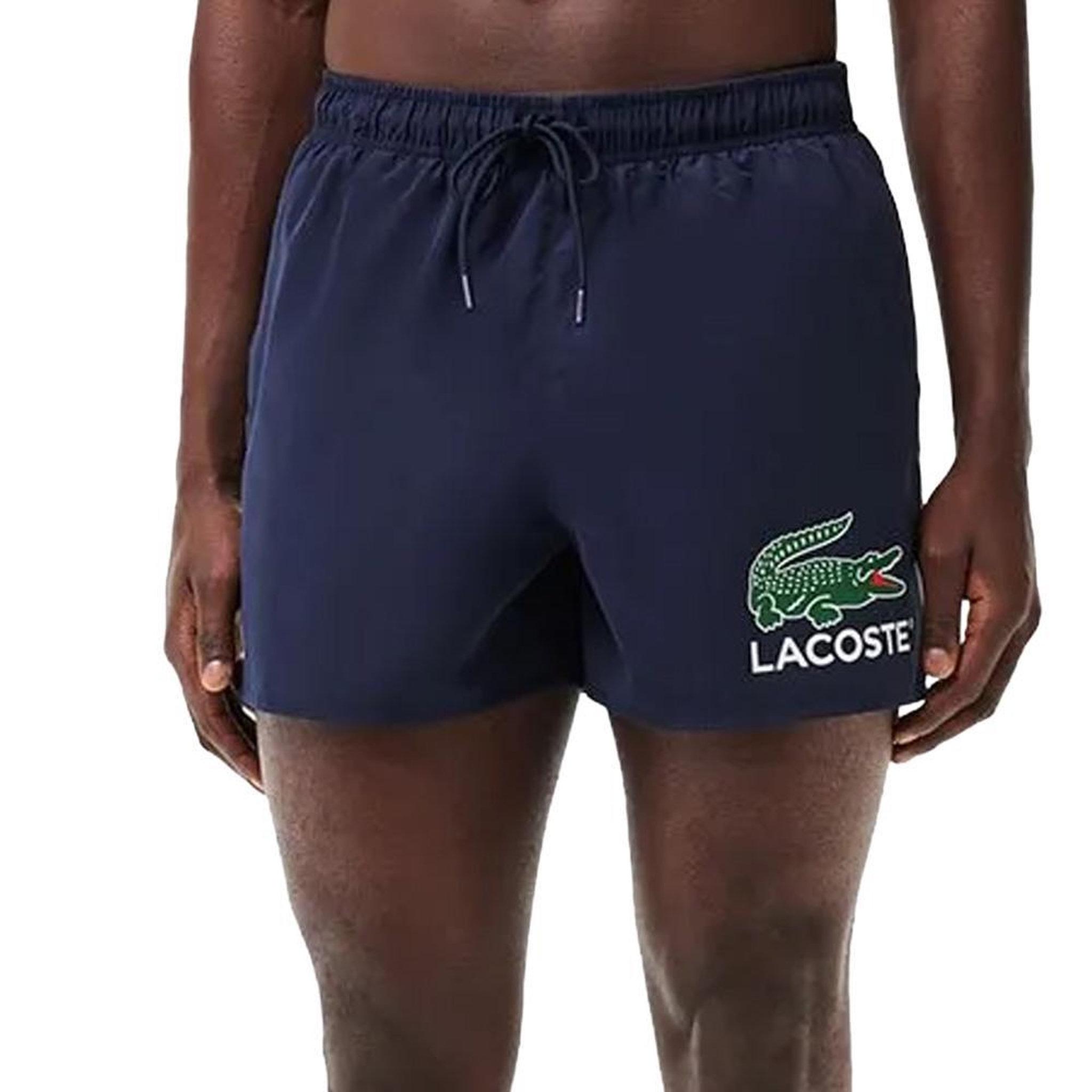 Voir la diapositive 2 : Lacoste Short de bain marine homme lacoste croc print
