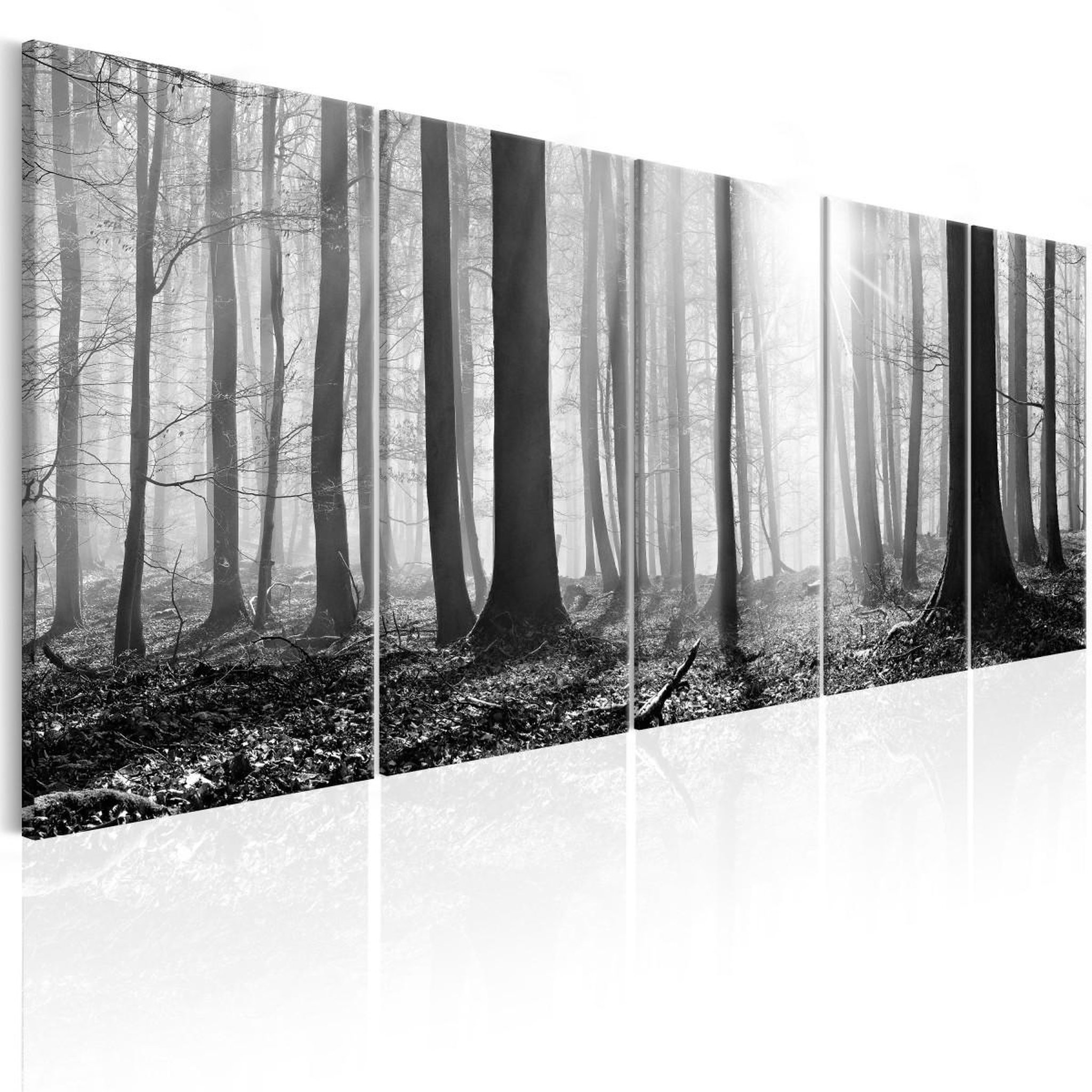 Voir la diapositive 1 : Paris Prix Tableau Imprimé  Monochrome Forest