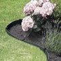 Voir la diapositive 3 : Nortene Bordure flexible en PE 100% recyclé, 10 m x 7,5 cm - Anthracite - Nortene