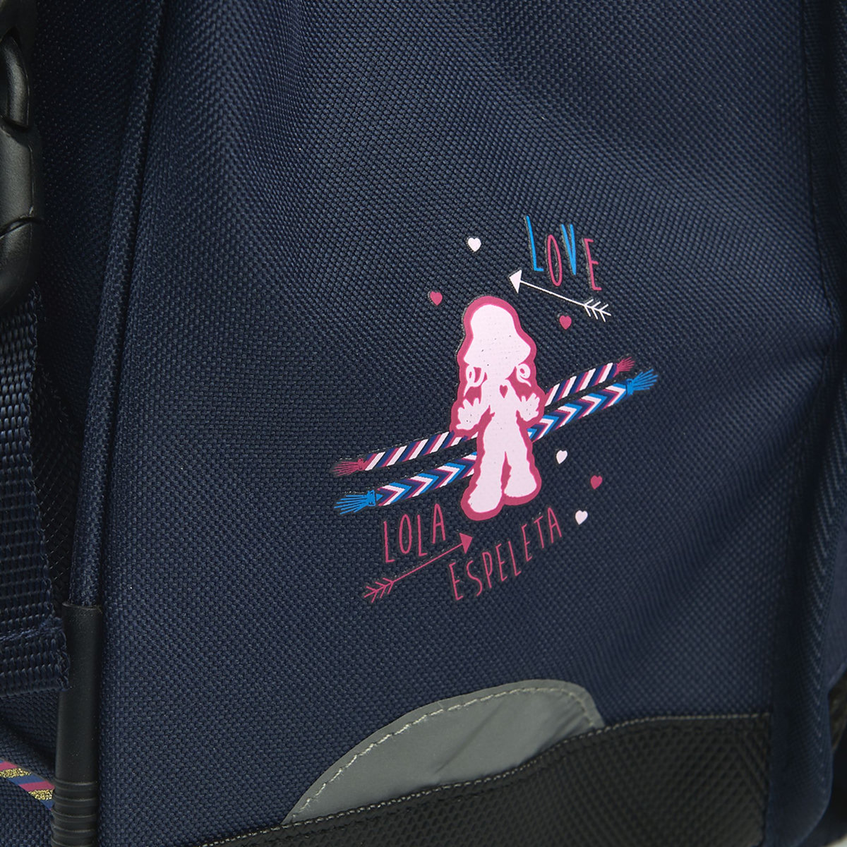 LOLA ESPELETA Cartable 38 cm CP/CE1/CE2 gris