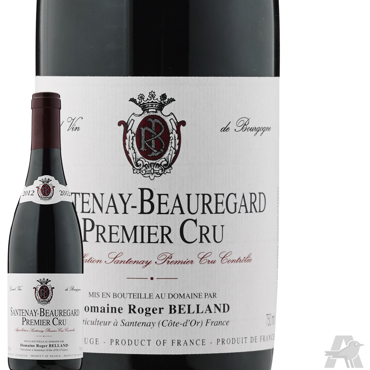 Domaine Roger Belland Santenay 1er Cru Beauregard Rouge 2012