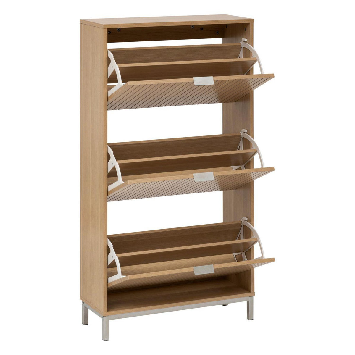 FIVE Range chaussures 3 tiroirs 18 paires en bois TASSO - Beige