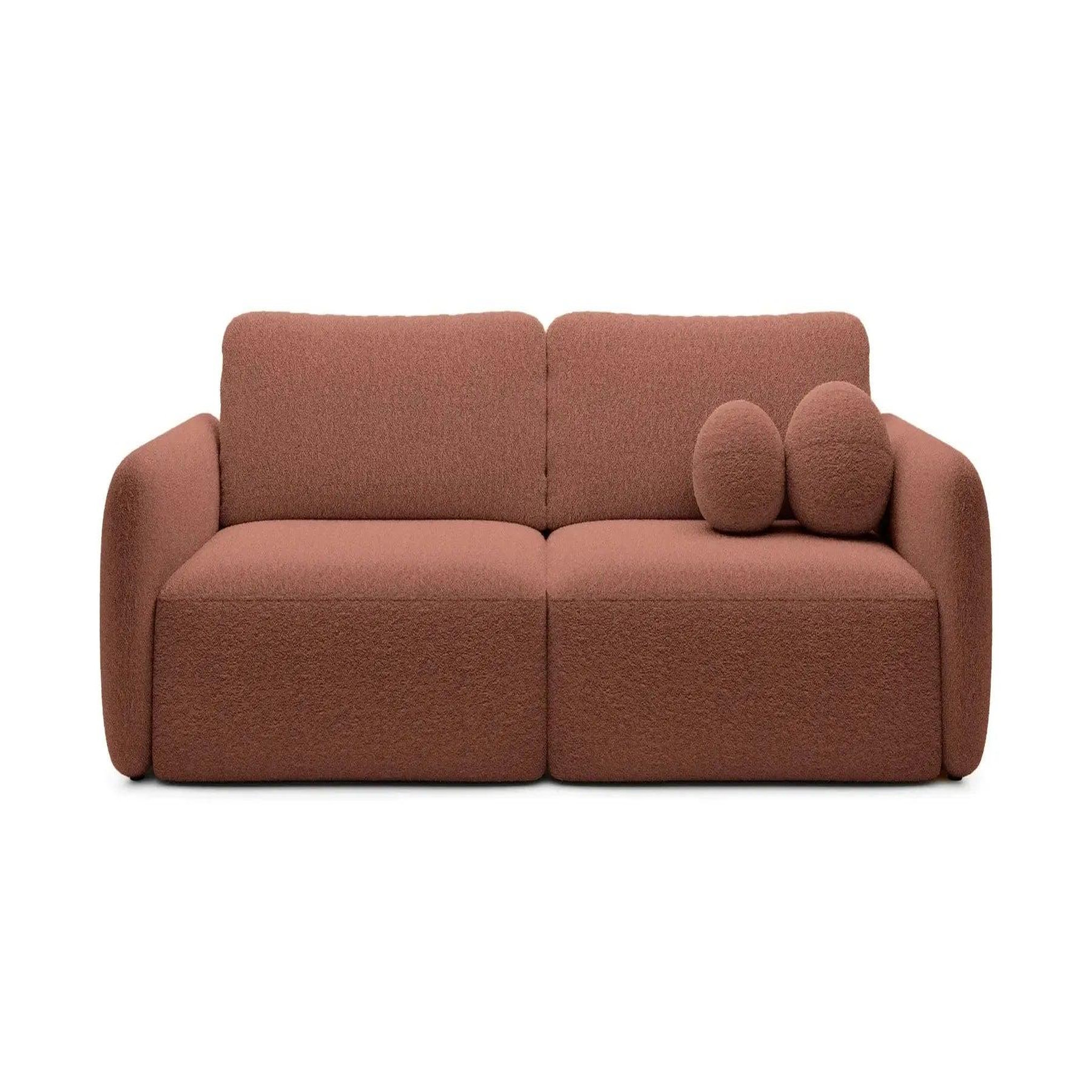 Voir la diapositive 1 : CASANOVA PARIS Gigi - canapé droit convertible tissu bouclette
