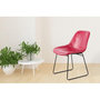 Voir la diapositive 3 : Paris Prix Lot de 2 Chaises Design  Cora  81cm Rose