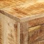 Voir la diapositive 5 : VIDAXL Buffet 80x30x65 cm bois de manguier brut massif