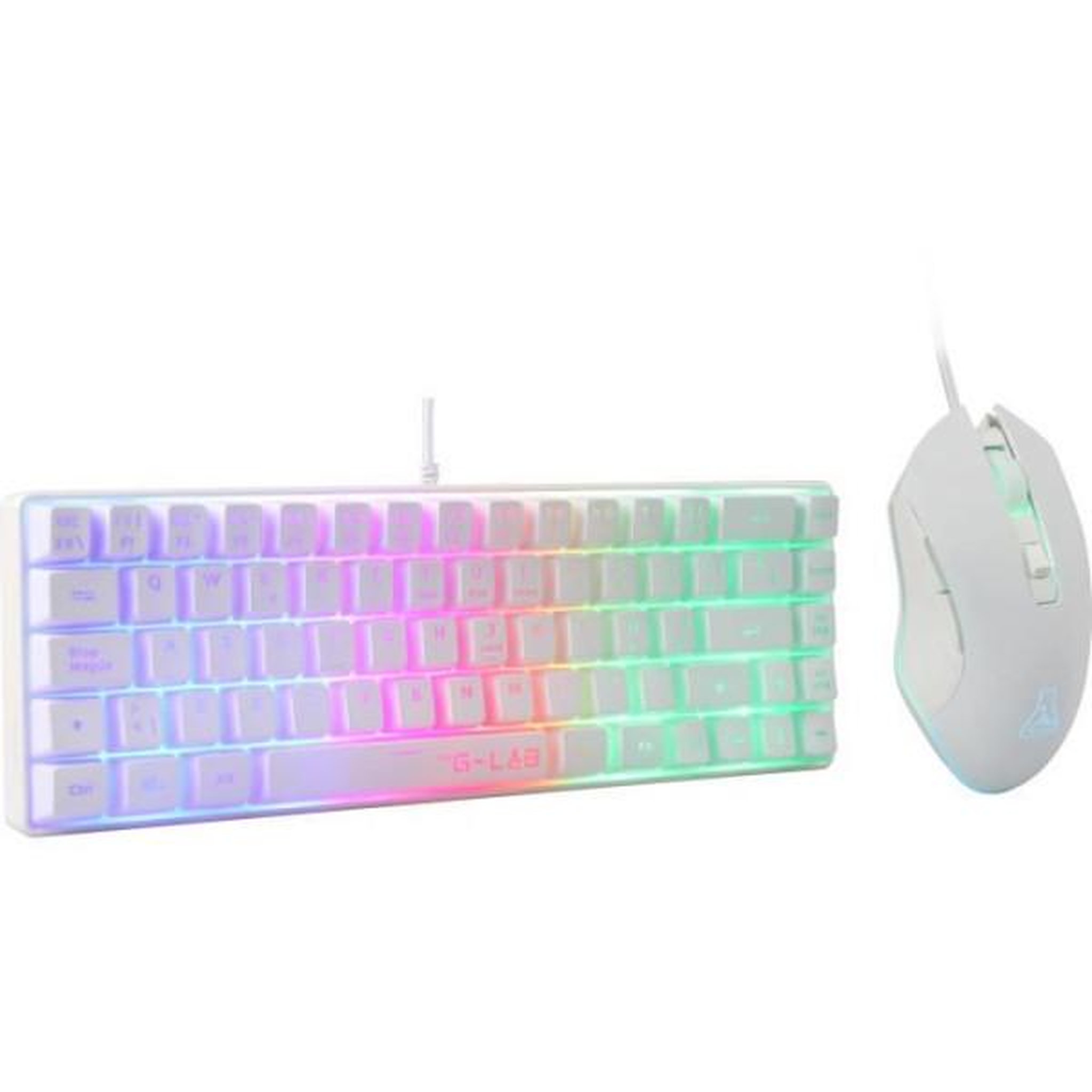 Voir la diapositive 2 : THE G-LAB Pack Gamer 2 en 1 - THE G-LAB - COMBO HYDRO - Souris Filaire - Clavier Filaire