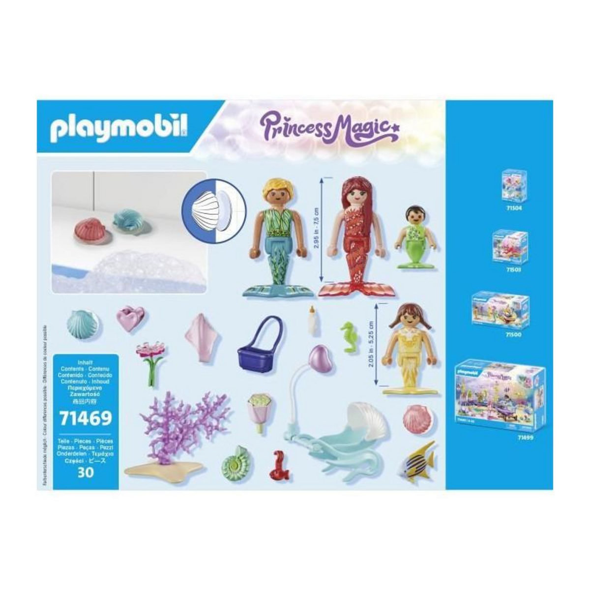 PLAYMOBIL 71469 Famille de sirènes starter pack