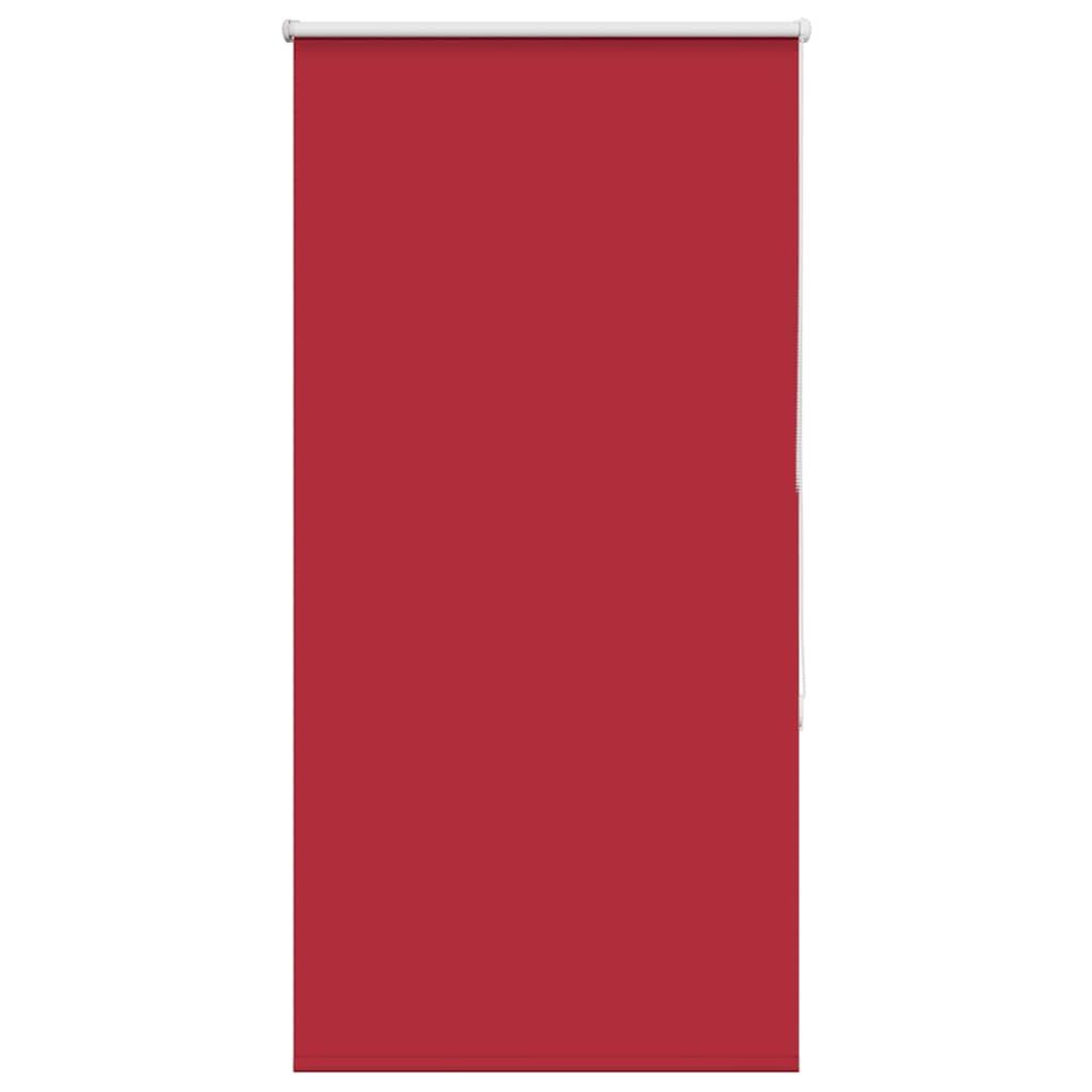 Voir la diapositive 2 : VIDAXL Store enrouleur occultant rouge largeur du tissu 80,7 cm