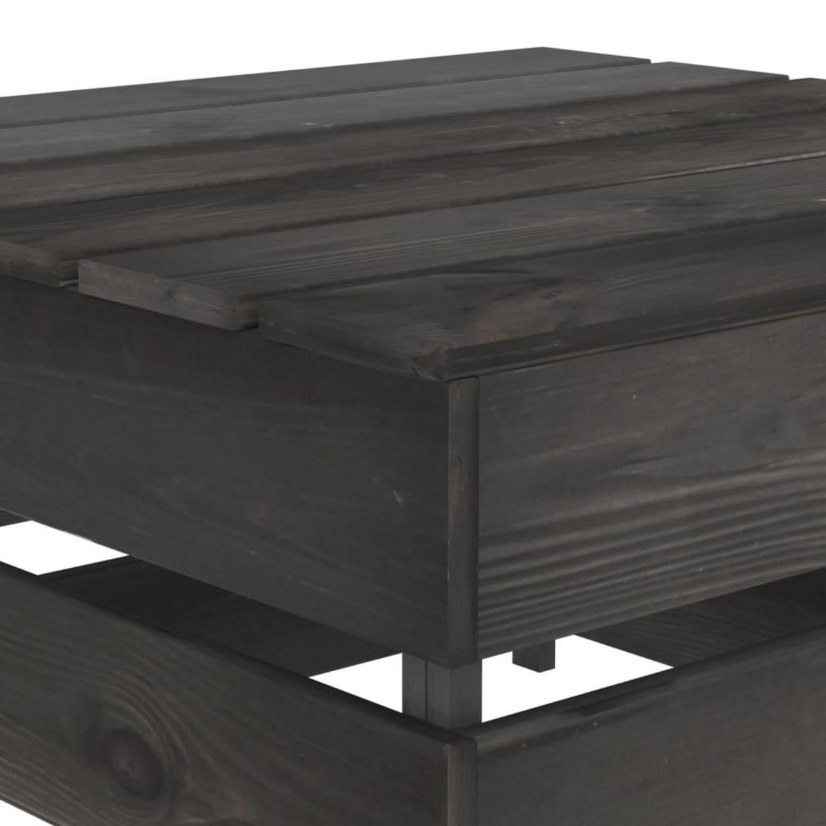 VIDAXL Table palette de jardin Bois de pin impregne