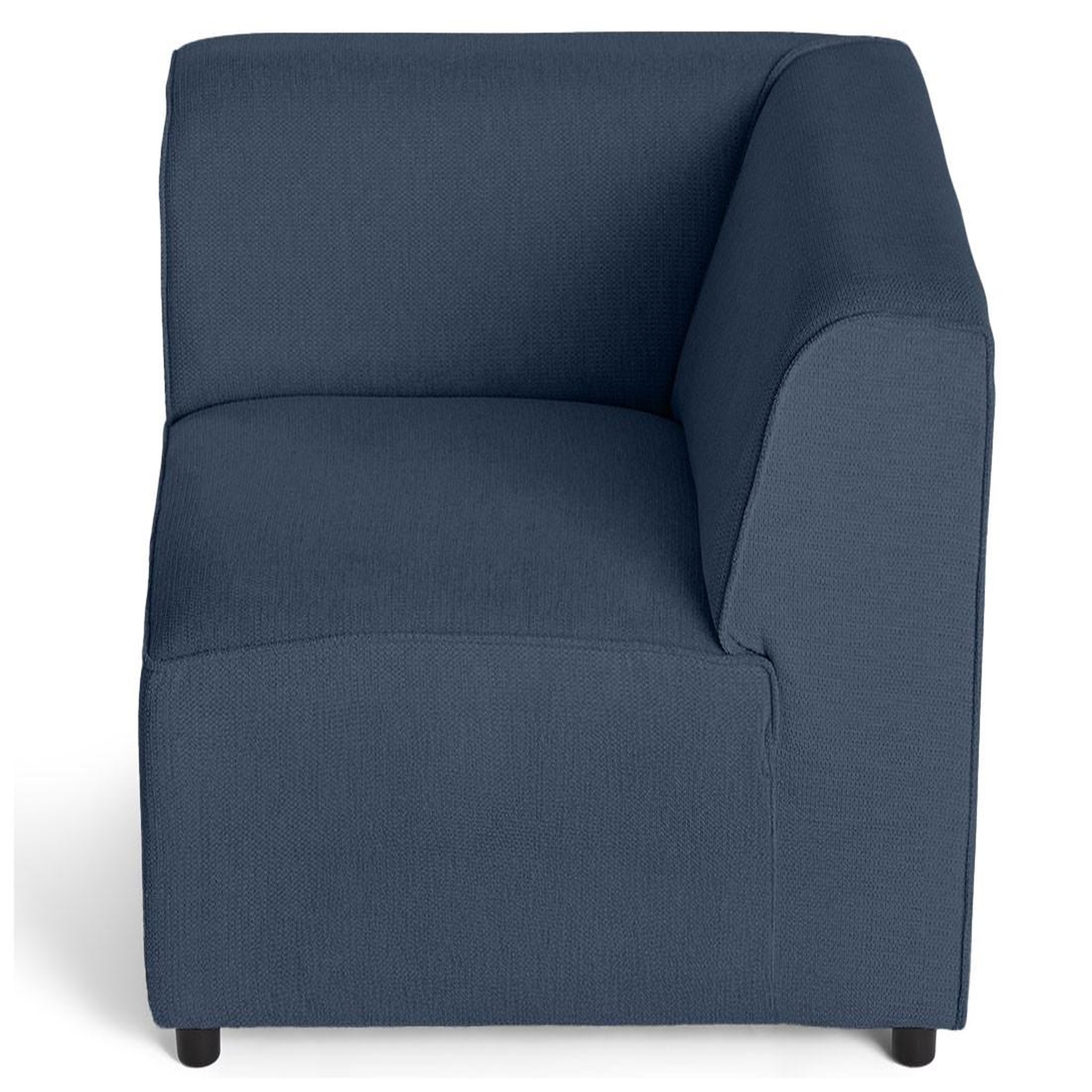 Voir la diapositive 3 : LISA DESIGN Suaro - module d'angle réversible en tissu texturé