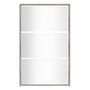 Voir la diapositive 4 : VIDAXL Armoire à chaussures miroir 3 niveaux Gris béton 63x17x102,5 cm