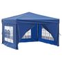 Voir la diapositive 3 : VIDAXL Tente de reception pliable avec parois Bleu 3x3 m