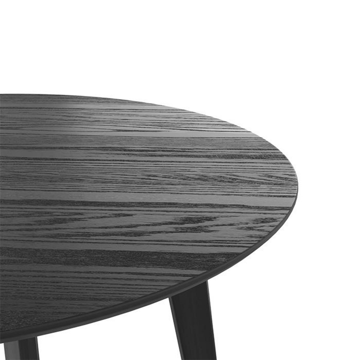 Rendez vous déco Table ronde 4 personnes en bois clair D100 cm - Réno