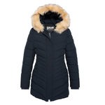 Schott Parka Marine Femme Schott Garden. Coloris disponibles : Bleu